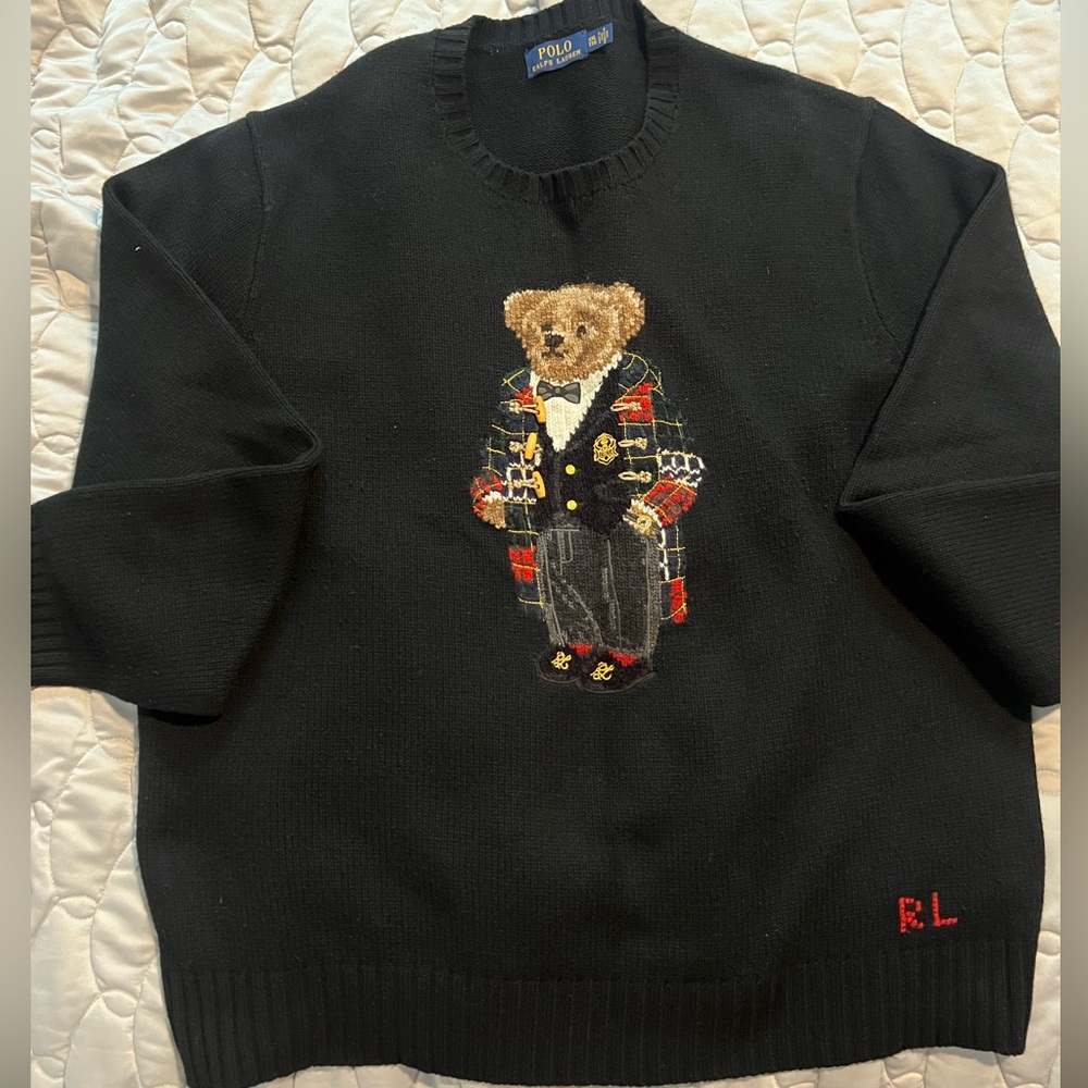Ralph Lauren Classic Bear Sweater